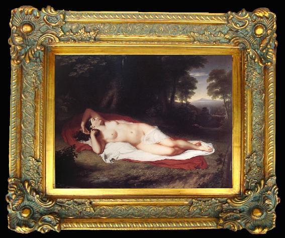 framed  John Vanderlyn Ariadne Asleep on the Island of Naxos, Ta012-2